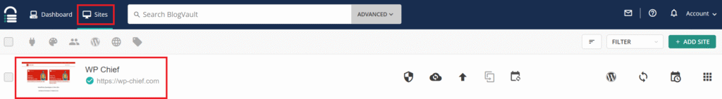How to backup a WordPress site
