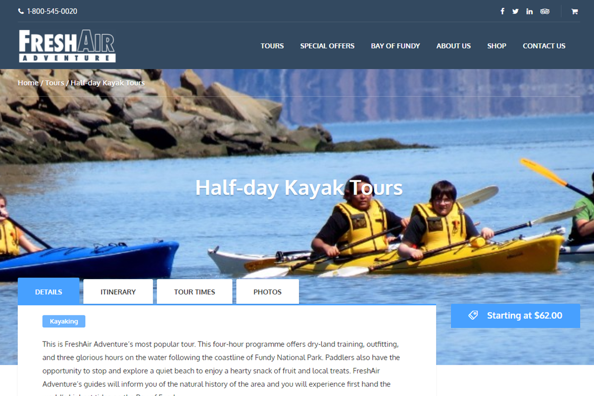Tour Page