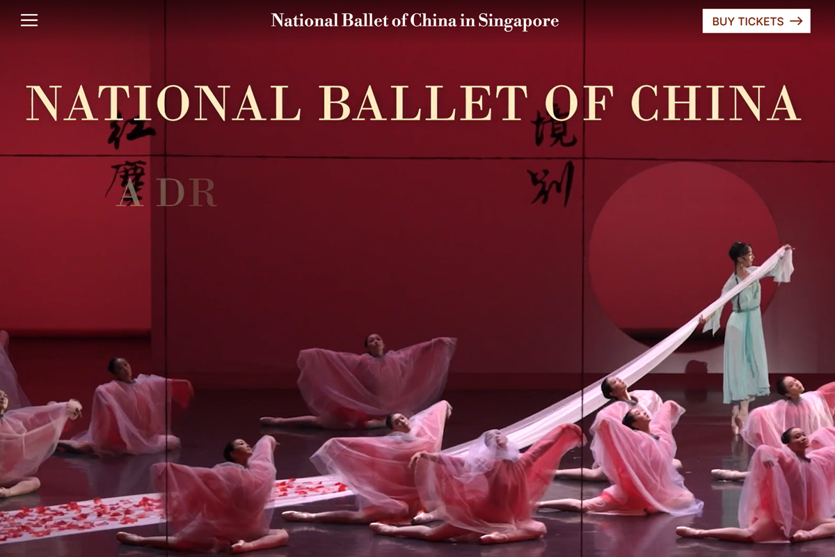 National Ballet of China in Singapore